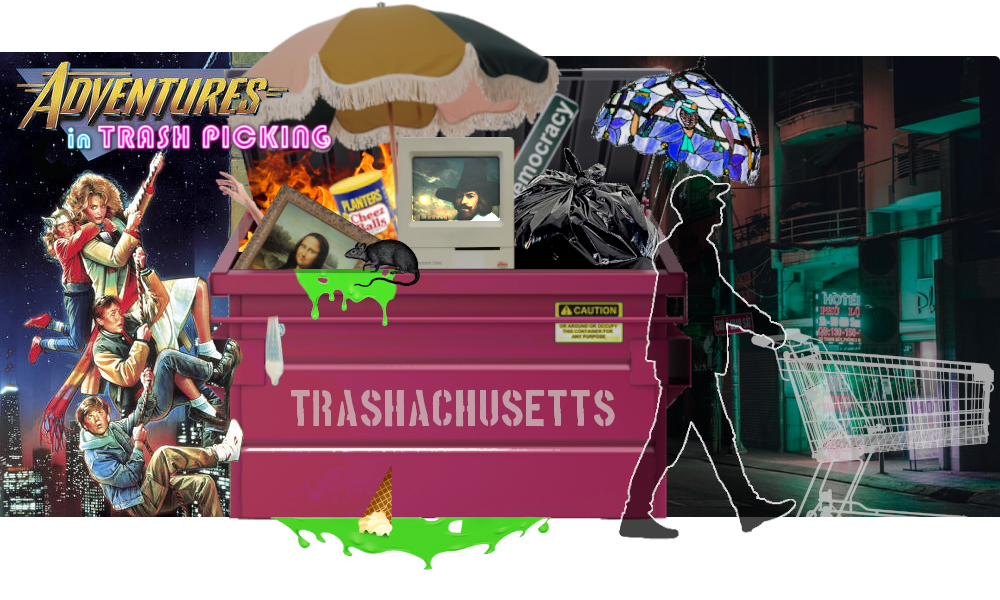 Trashachusetts - Adventures in Trash Picking logo. Click to go home.